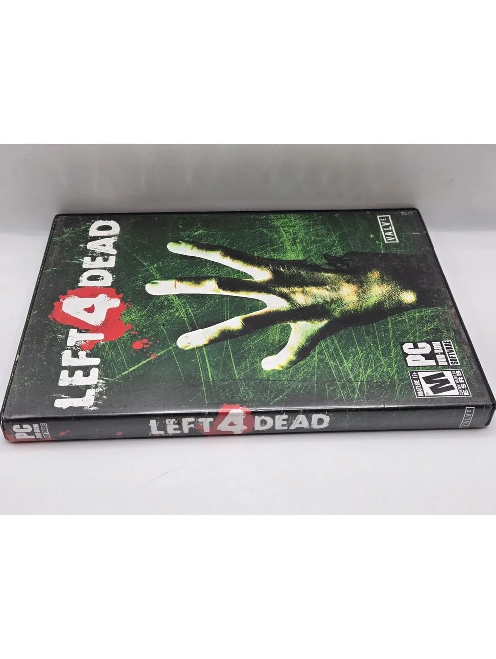 Left 4 Dead PC DVD-ROM Game Survival Horror Valve 2003 Zombie Apocalypse w/ Key