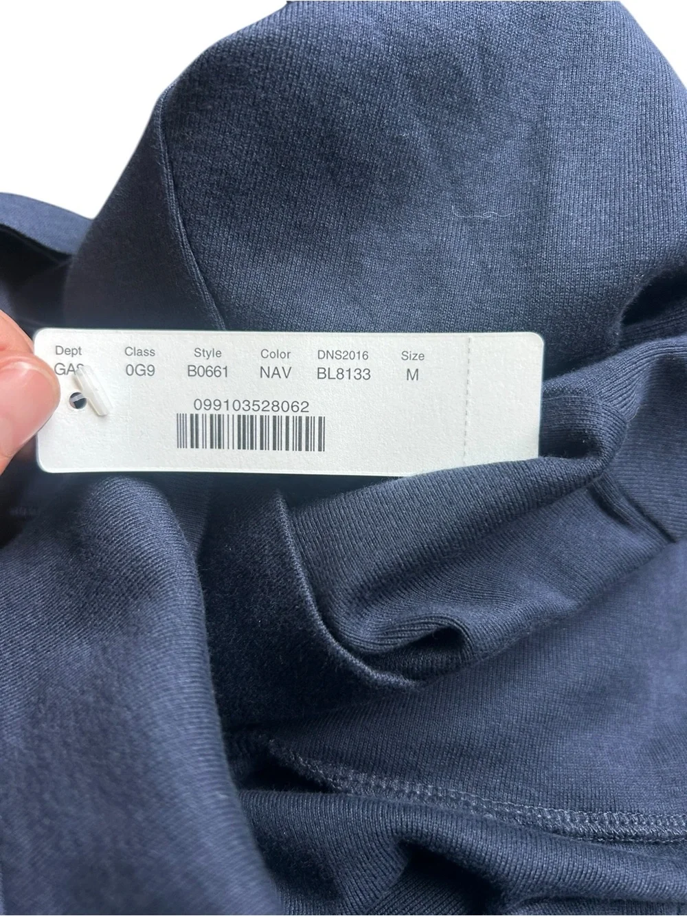J. Crew Navy Blue Button‎ down long sleeve shirt Size Medium New