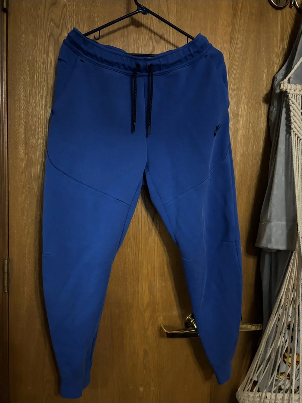 Nike tech Men's Royal Blue Jogger Sweatpants