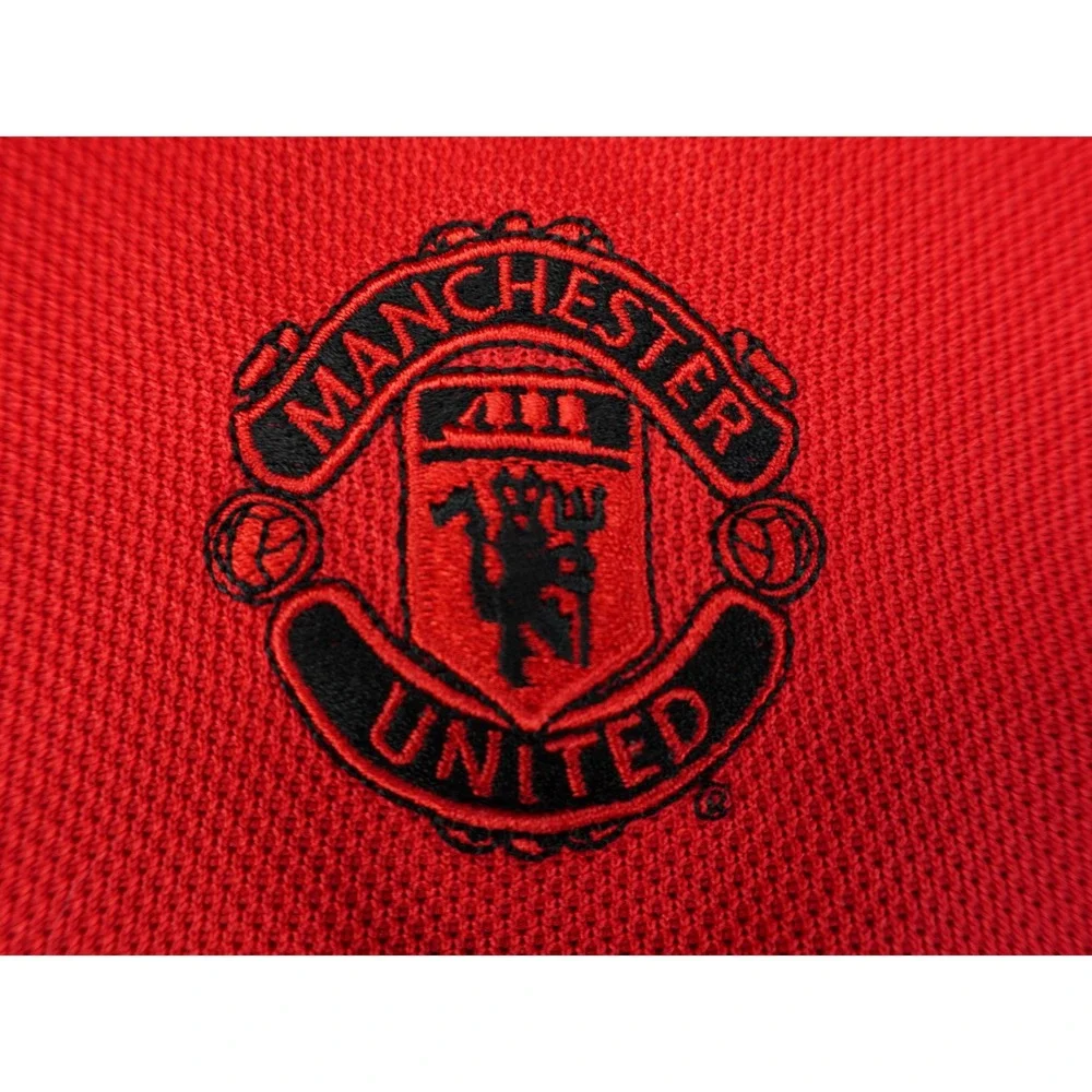 Nike Manchester United Polo‎ Mens Large Red Good Embroidered Crest S30711PKM