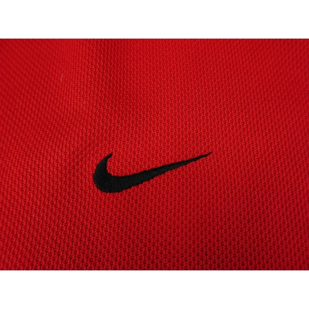 Nike Manchester United Polo‎ Mens Large Red Good Embroidered Crest S30711PKM
