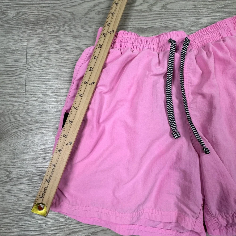 Nike Men's Swim Trunks Volley Shorts Pink Small Mesh Lined Board Shorts‎ 4 Inch