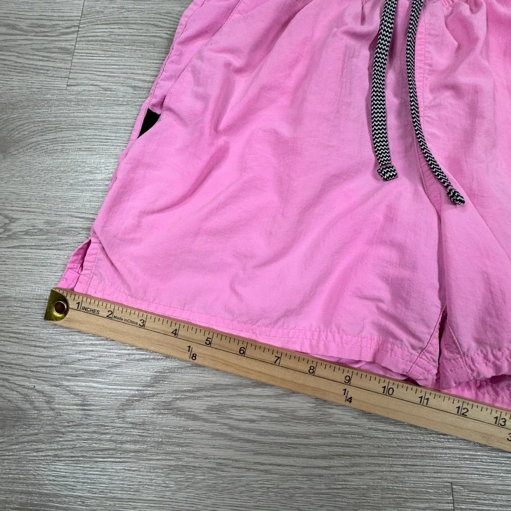 Nike Men's Swim Trunks Volley Shorts Pink Small Mesh Lined Board Shorts‎ 4 Inch