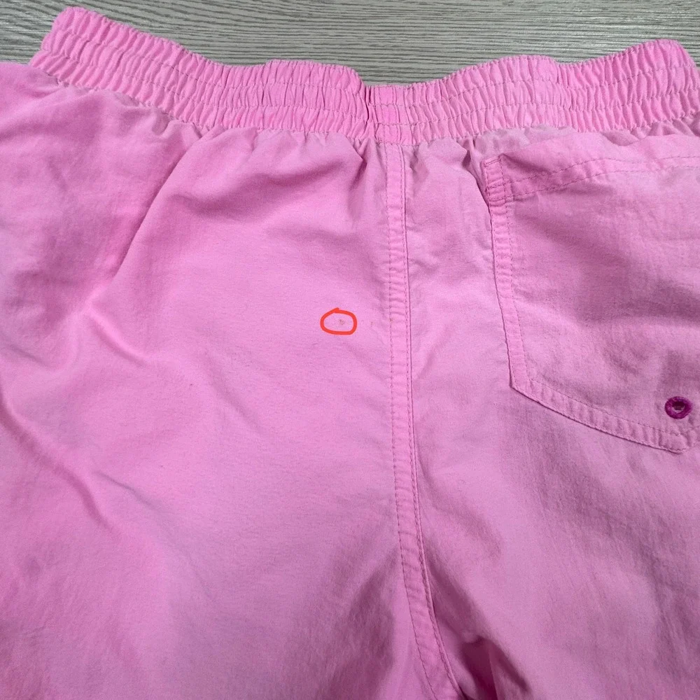 Nike Men's Swim Trunks Volley Shorts Pink Small Mesh Lined Board Shorts‎ 4 Inch