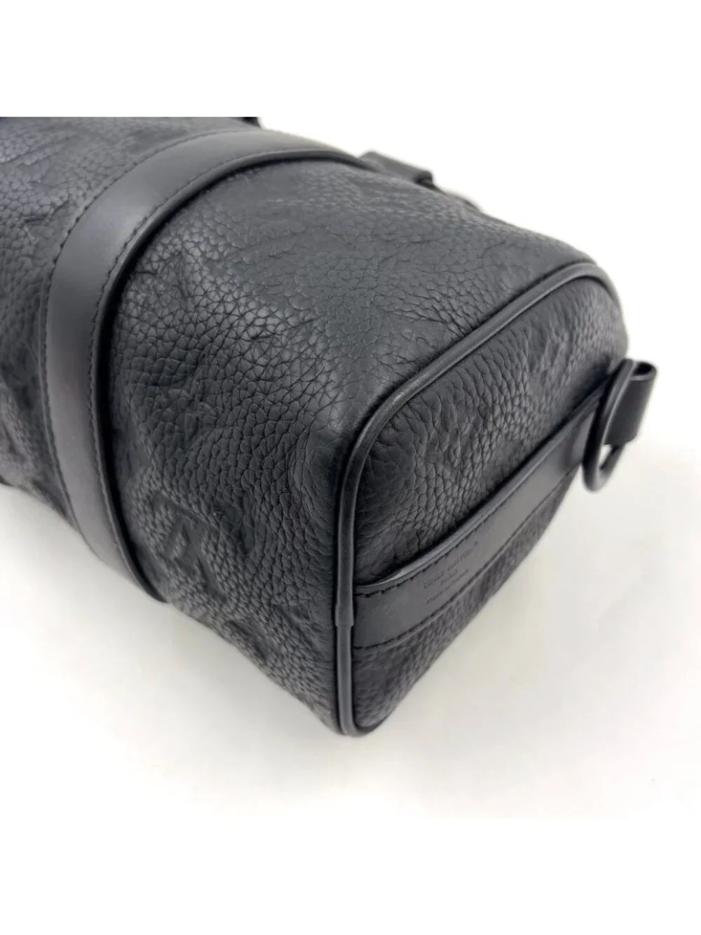 Louis Vuitton Keepall Bandouliere 25 Monogram Taurillon Leather Black Shoulder