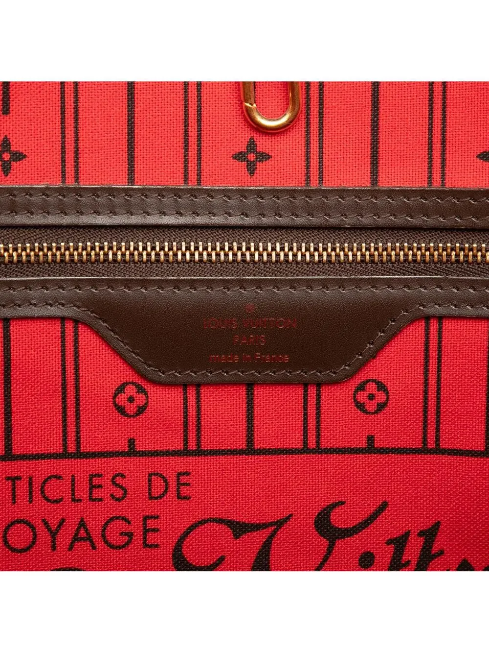 Louis Vuitton Damier Ebene Neverfull Gm #333490L14B