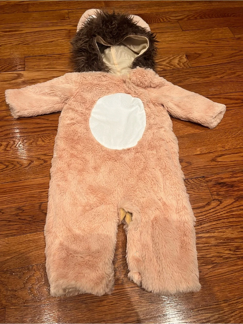 Plush lion halloween costume from pottery barn 0-6m