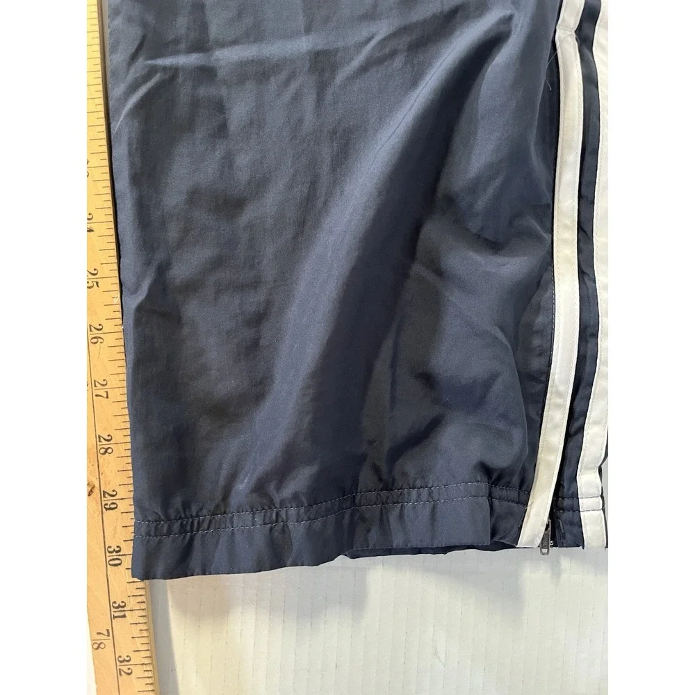 Vintage Y2K Adidas Men's Three Stripe Track Windbreaker‎ Pants Clima Proof Sz L