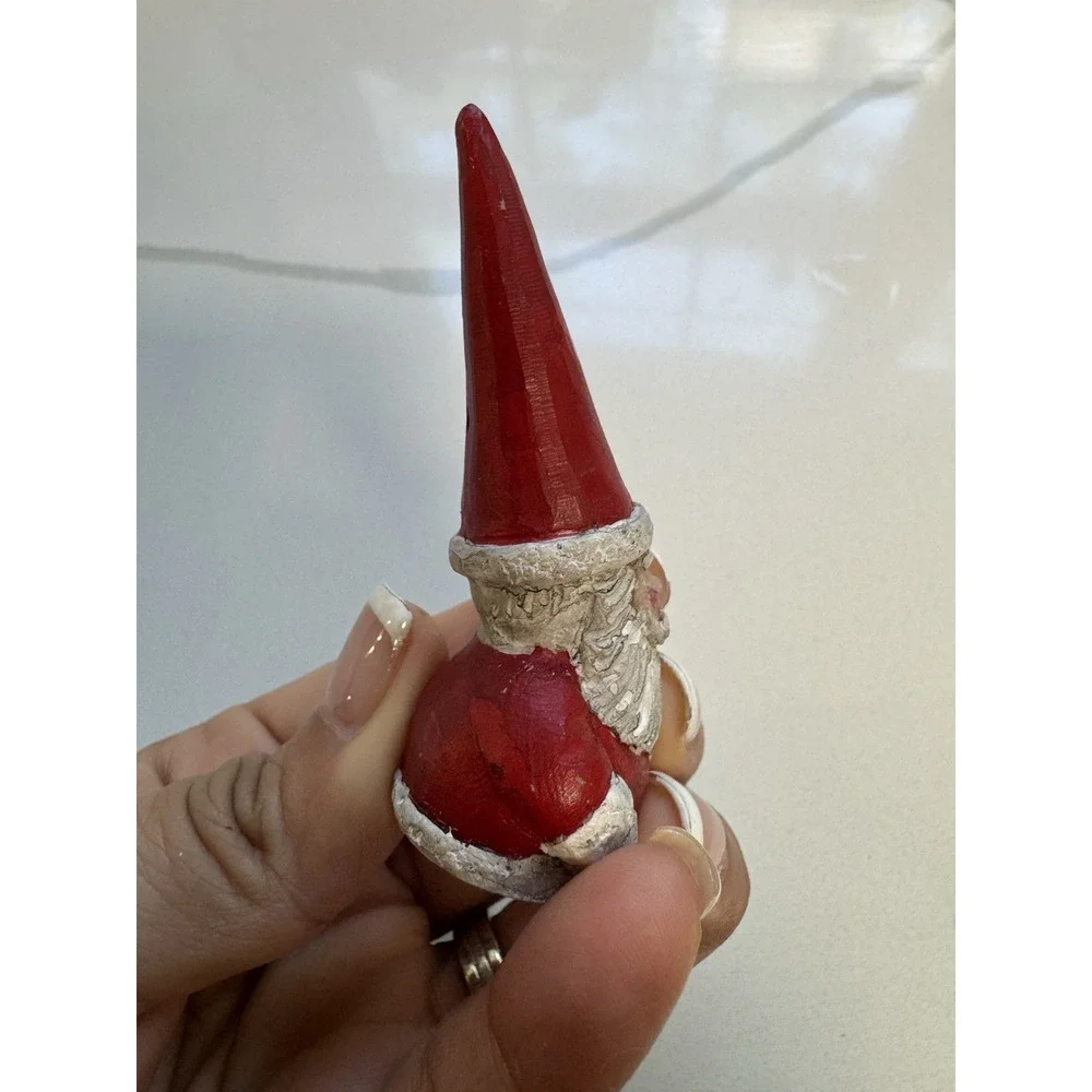 JIM SHORE MINI MINATURE SANTA‎ FIGURE FIGURINE EARLY RARE 1990 2-5/8