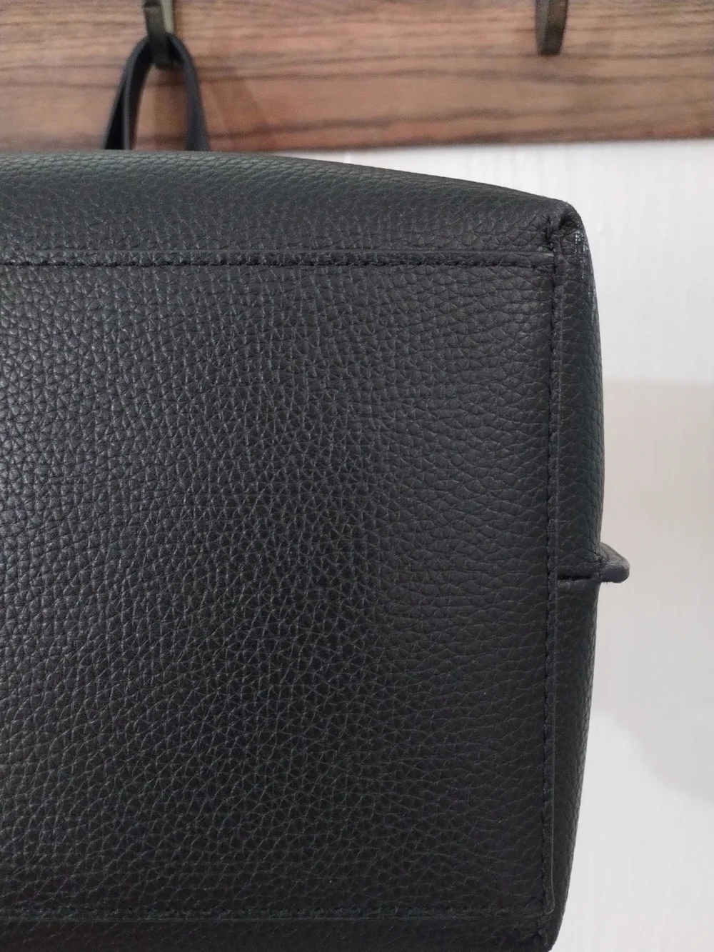 Michael Kors Black Pebbled Leather Tote Bag