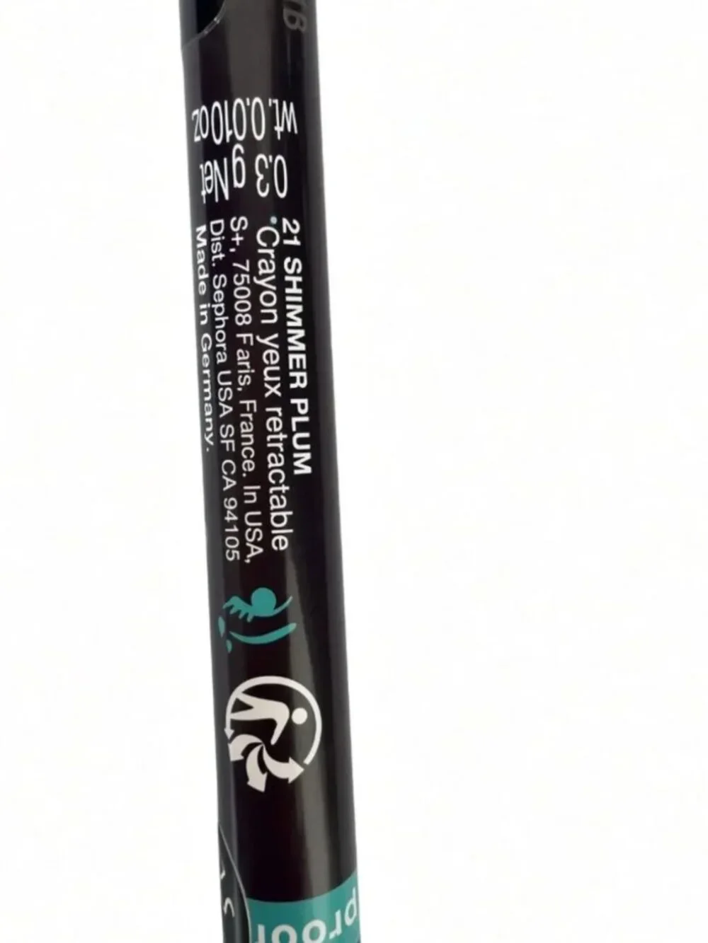 Sephora Collection 12H Retractable Eyeliner Shimmer Plum New