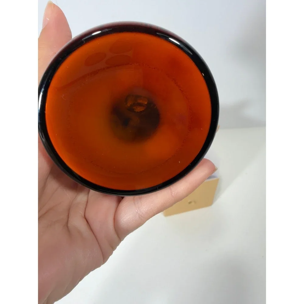 EYECANDLE Icetea Scented Candle 220ml 7.43oz Amber‎ Jar Soy Wax Green Tea Lemon