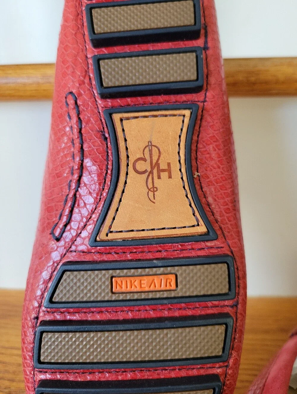 Cole Haan Nike Air Women’s Red Driving Loafers Size 10, Never Worn