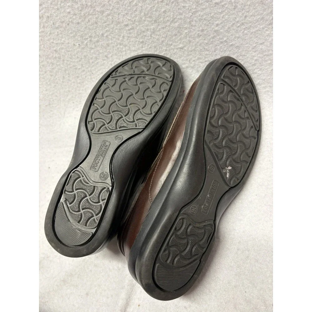 Footprints Birkenstock Womens 39 US 8-8.5 Brown Leather Slip On Comfort Shoes