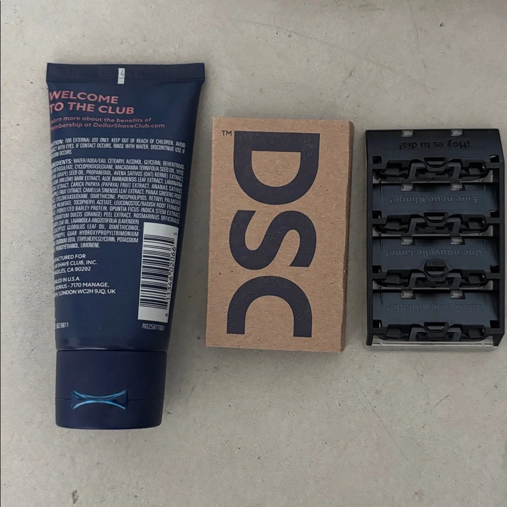 Sale! New, Sealed Dollar Shave Club Starter Set