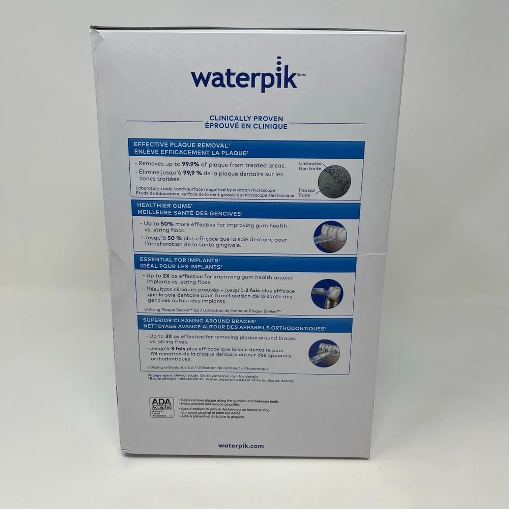 Waterpik Aquarius Professional Water Flosser WP-670C White Dental Oral Care NIB