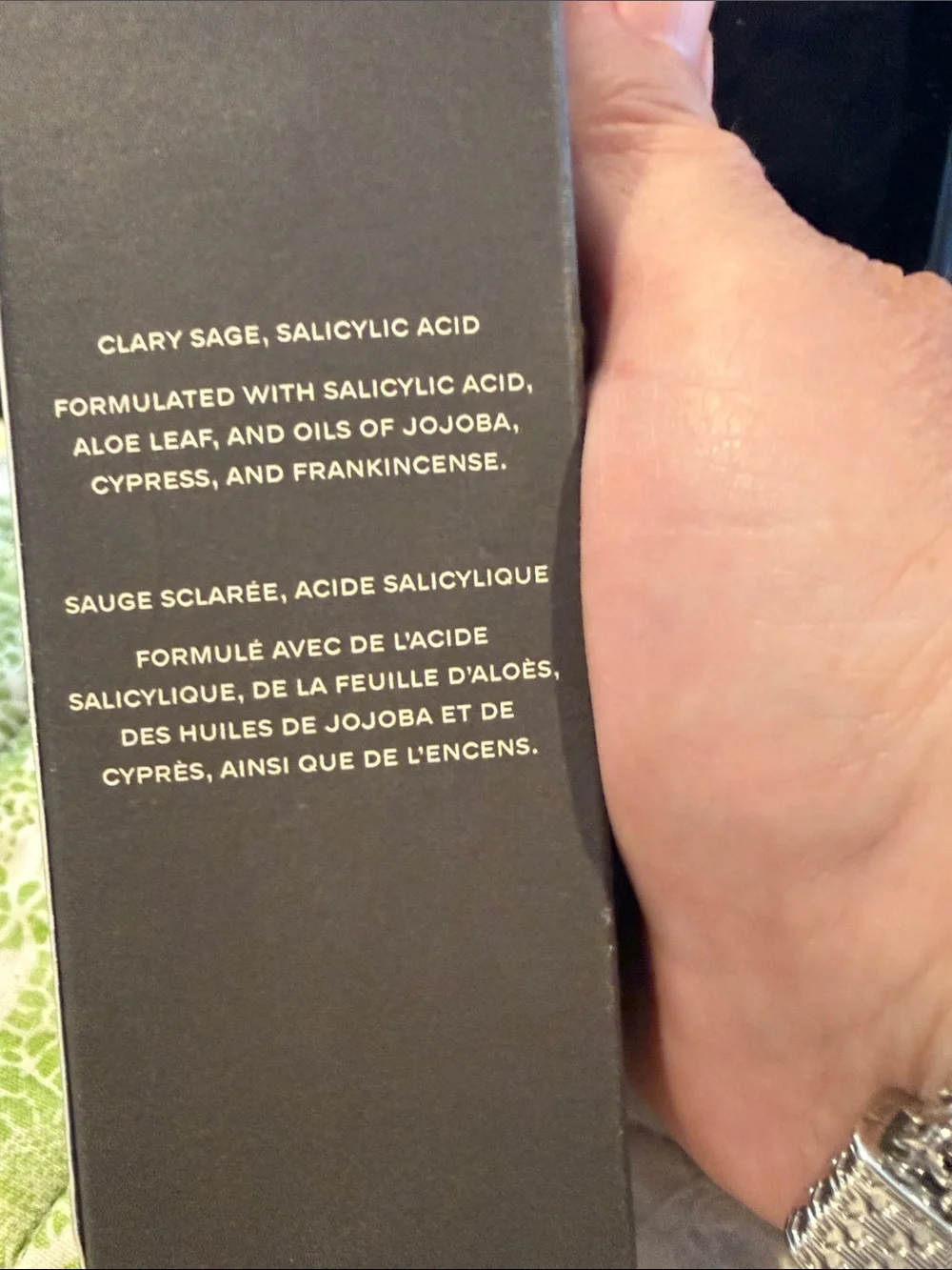 Twentynine Palms Cosmic Cypress Facial Cleanser - Black