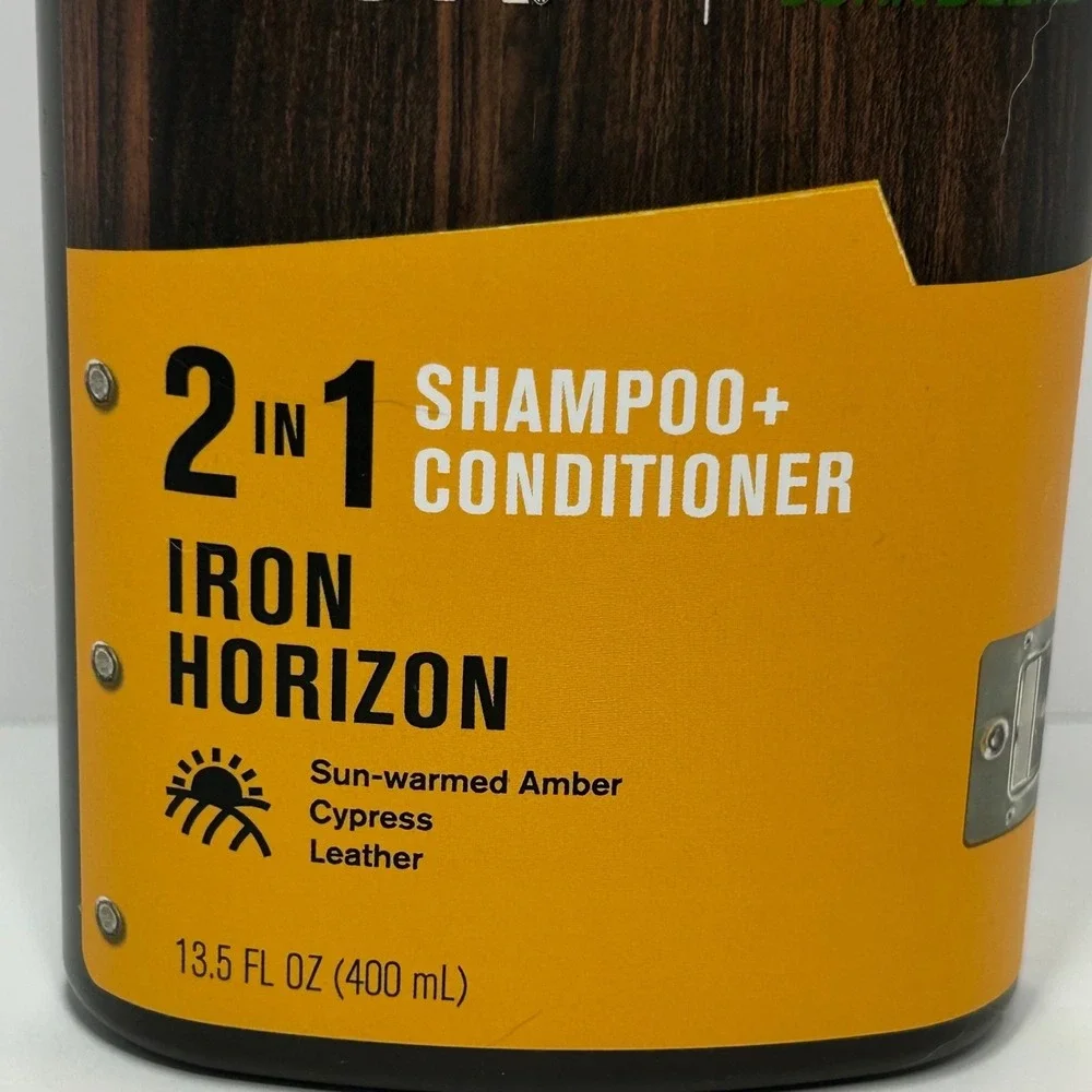 Every Man Jack John Deere 2-in-1 Shampoo Conditioner Iron Horizon 13.5 oz New‎