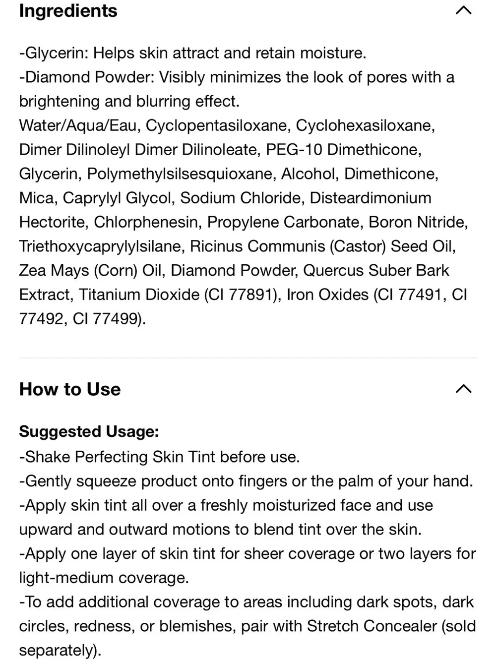 NIB Glossier Perfecting Skin Tint for Dewy Sheer Coverage in G9 - Medium Warm