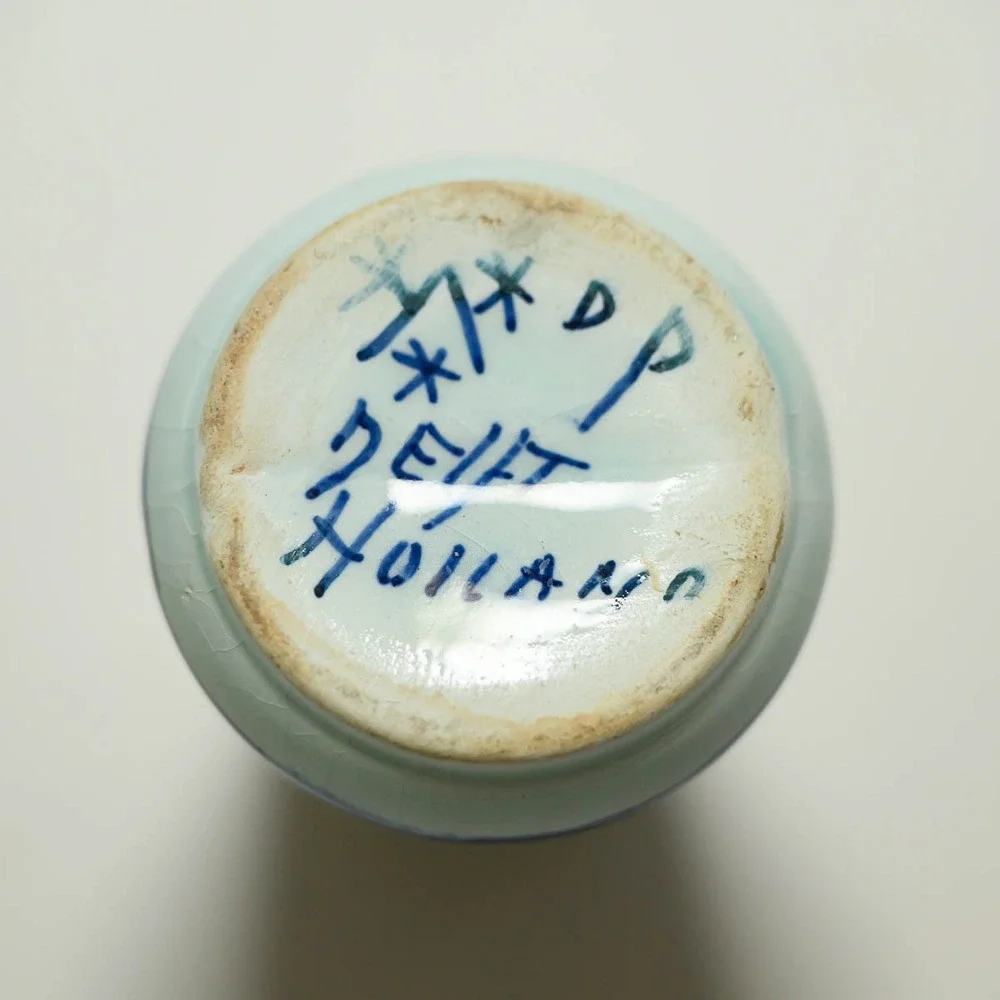 Delft Holland Bud Vase 2.75