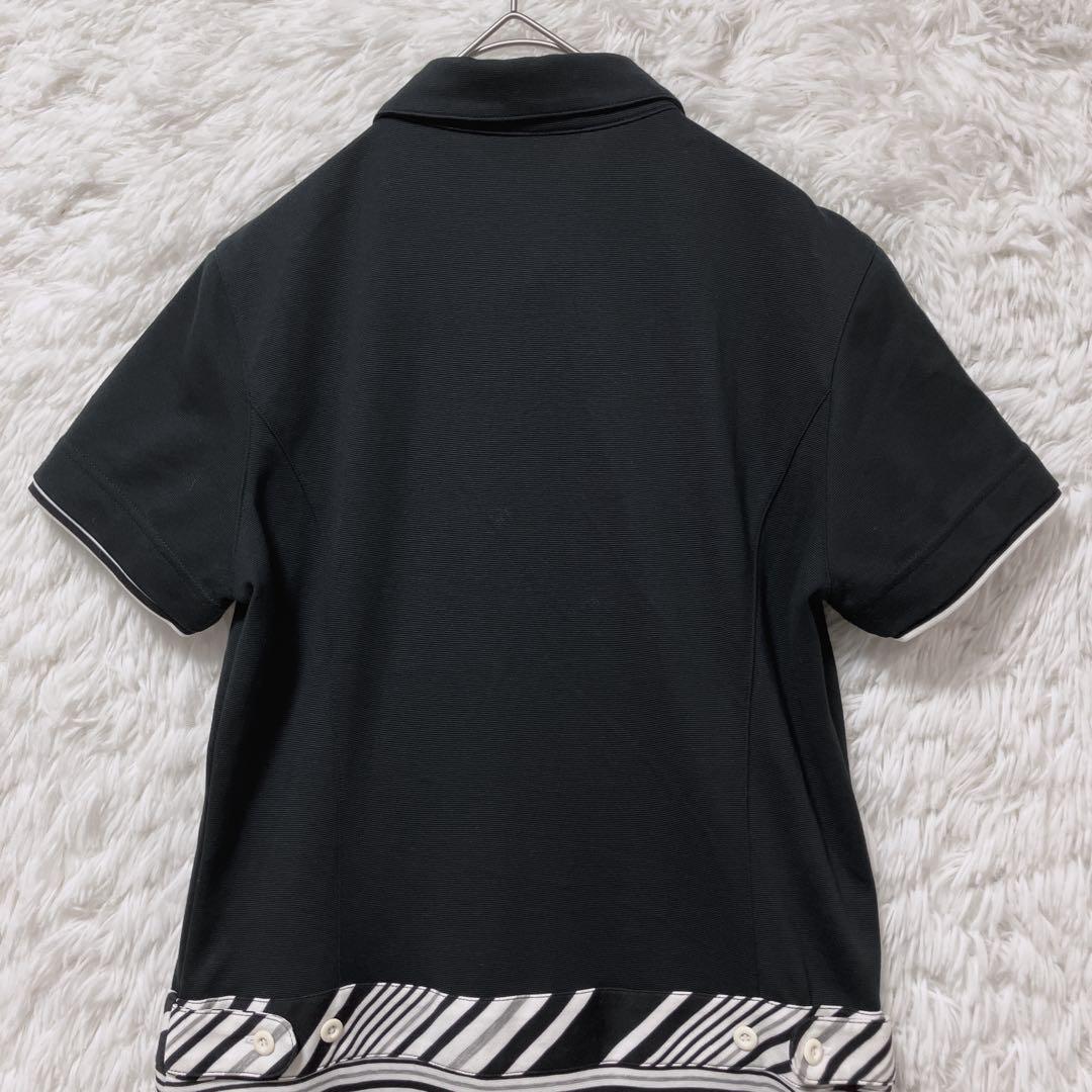 【訳あり】adabat Adabat Polo Dress, Short Sleeve, Made in Japan, Golf Wear