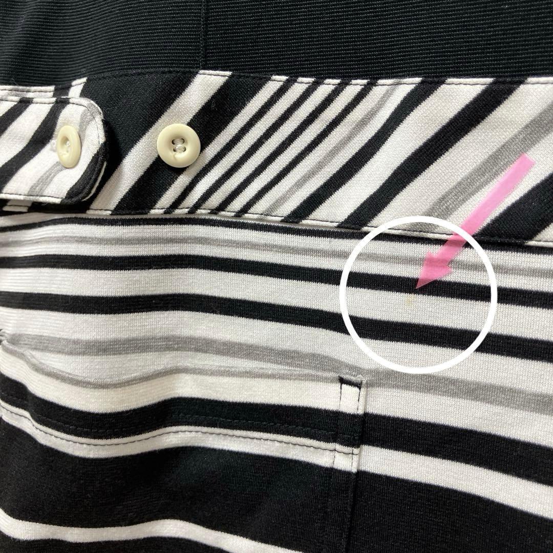 【訳あり】adabat Adabat Polo Dress, Short Sleeve, Made in Japan, Golf Wear