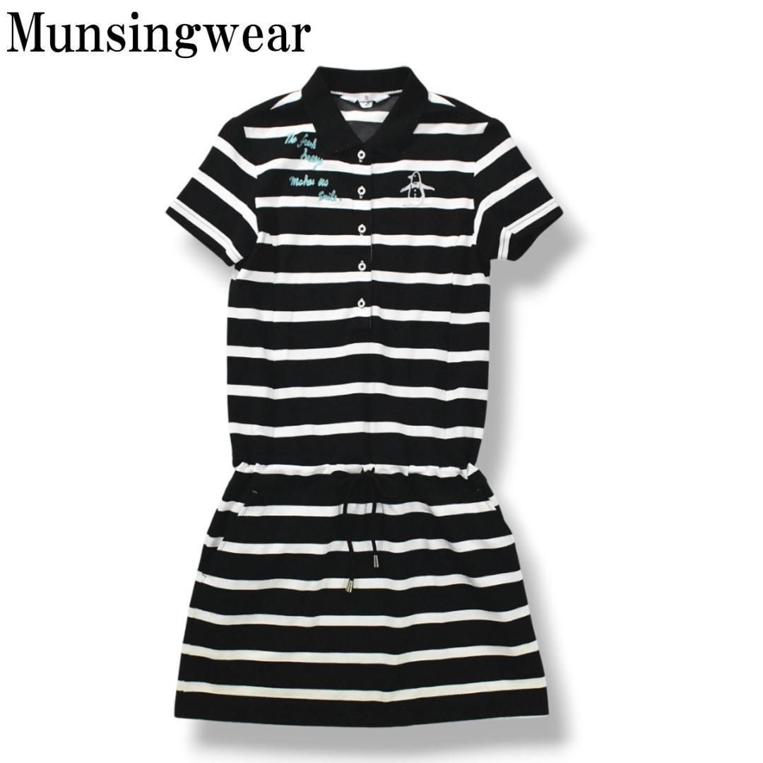 【Popular】 【Beautiful Condition】 Munsingwear Shirt Dress M ♪