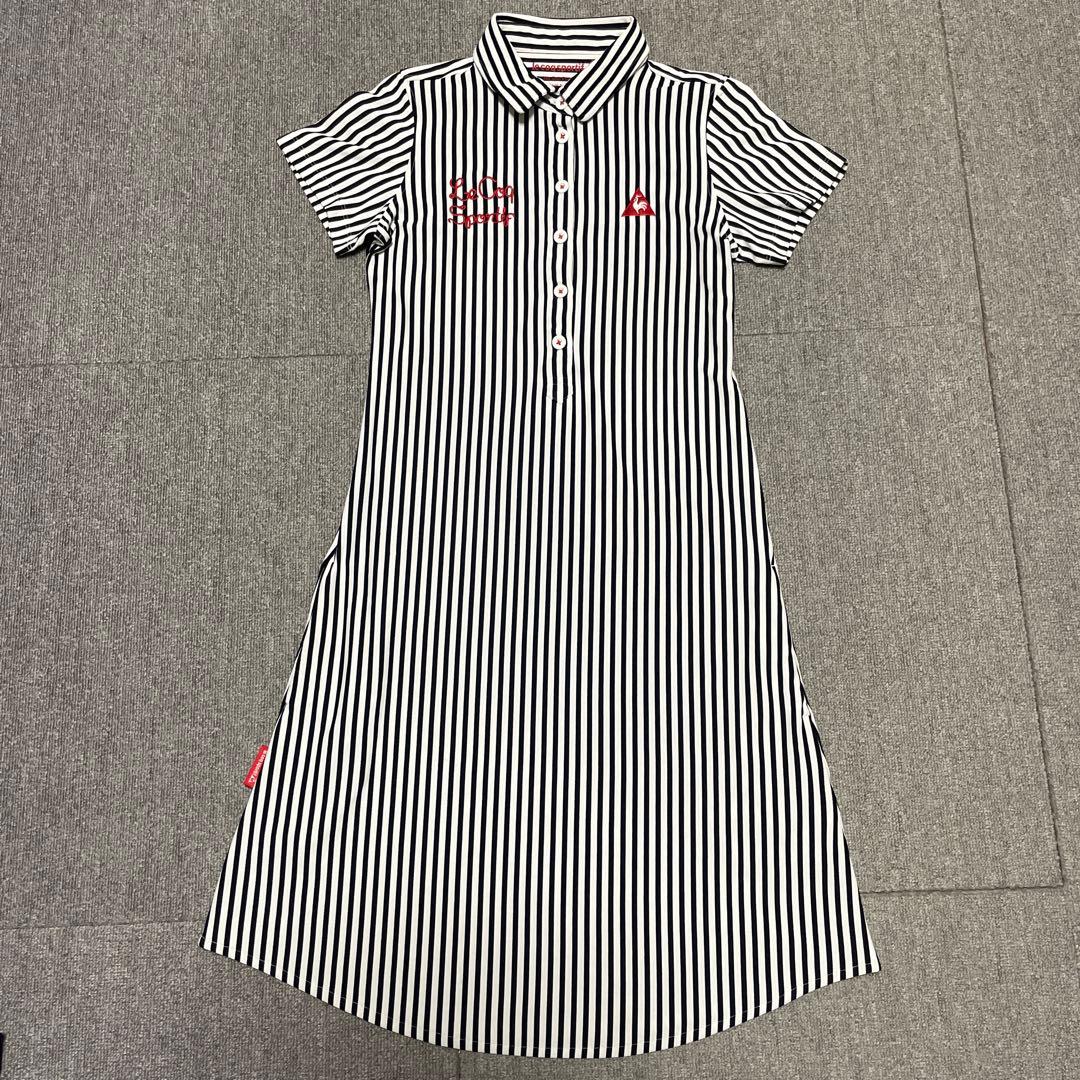 Le Coq Sportif Golf Women's Dress Golf Wear Size S Stripe