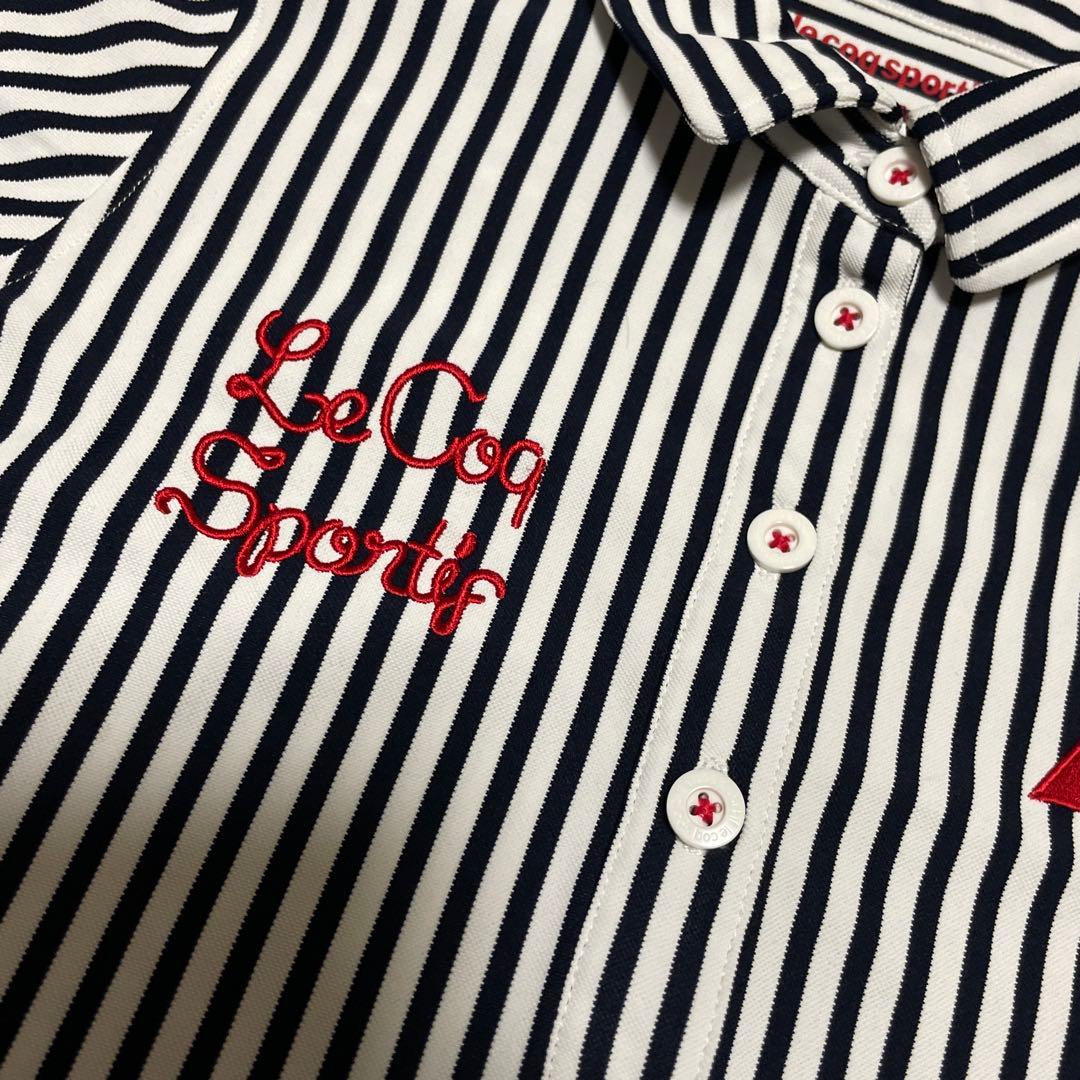 Le Coq Sportif Golf Women's Dress Golf Wear Size S Stripe
