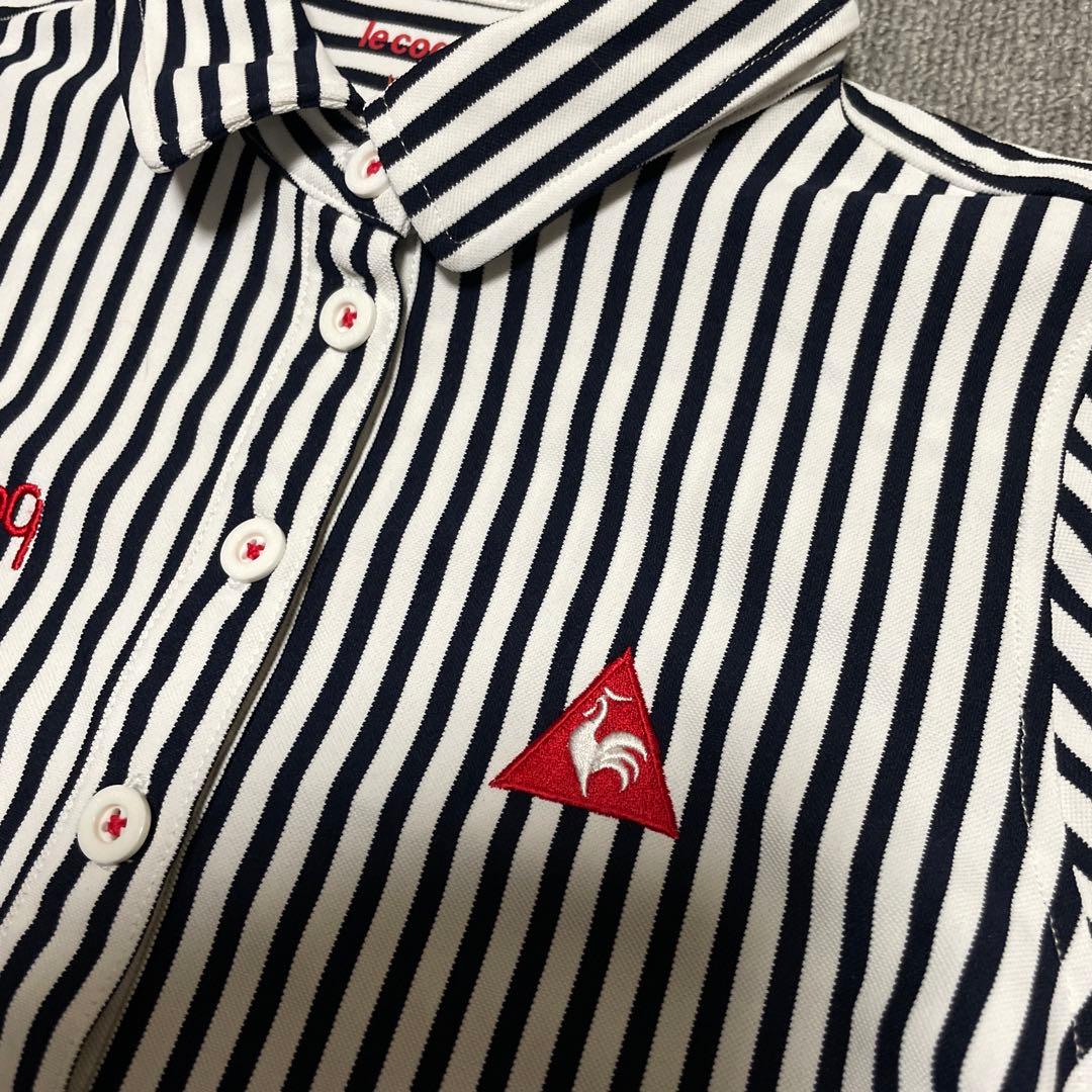 Le Coq Sportif Golf Women's Dress Golf Wear Size S Stripe