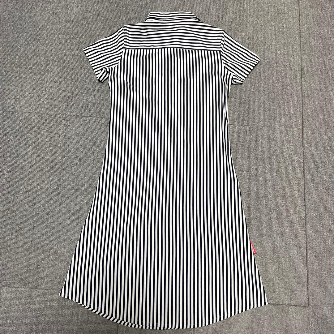 Le Coq Sportif Golf Women's Dress Golf Wear Size S Stripe