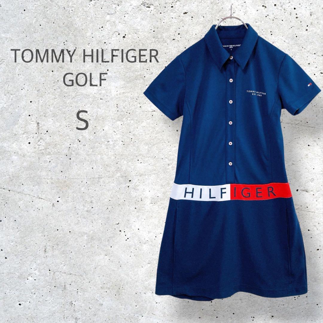 【TOMMY HILFIGER GOLF】 Golf Dress with Logo Print, Size S