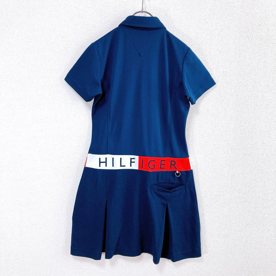【TOMMY HILFIGER GOLF】 Golf Dress with Logo Print, Size S