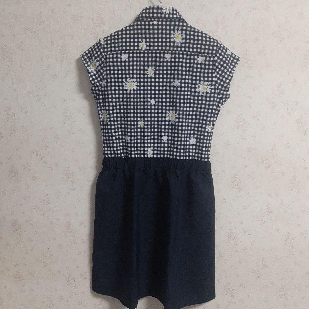 【Good Condition】 Adidas Golf Floral Check Dress Size M