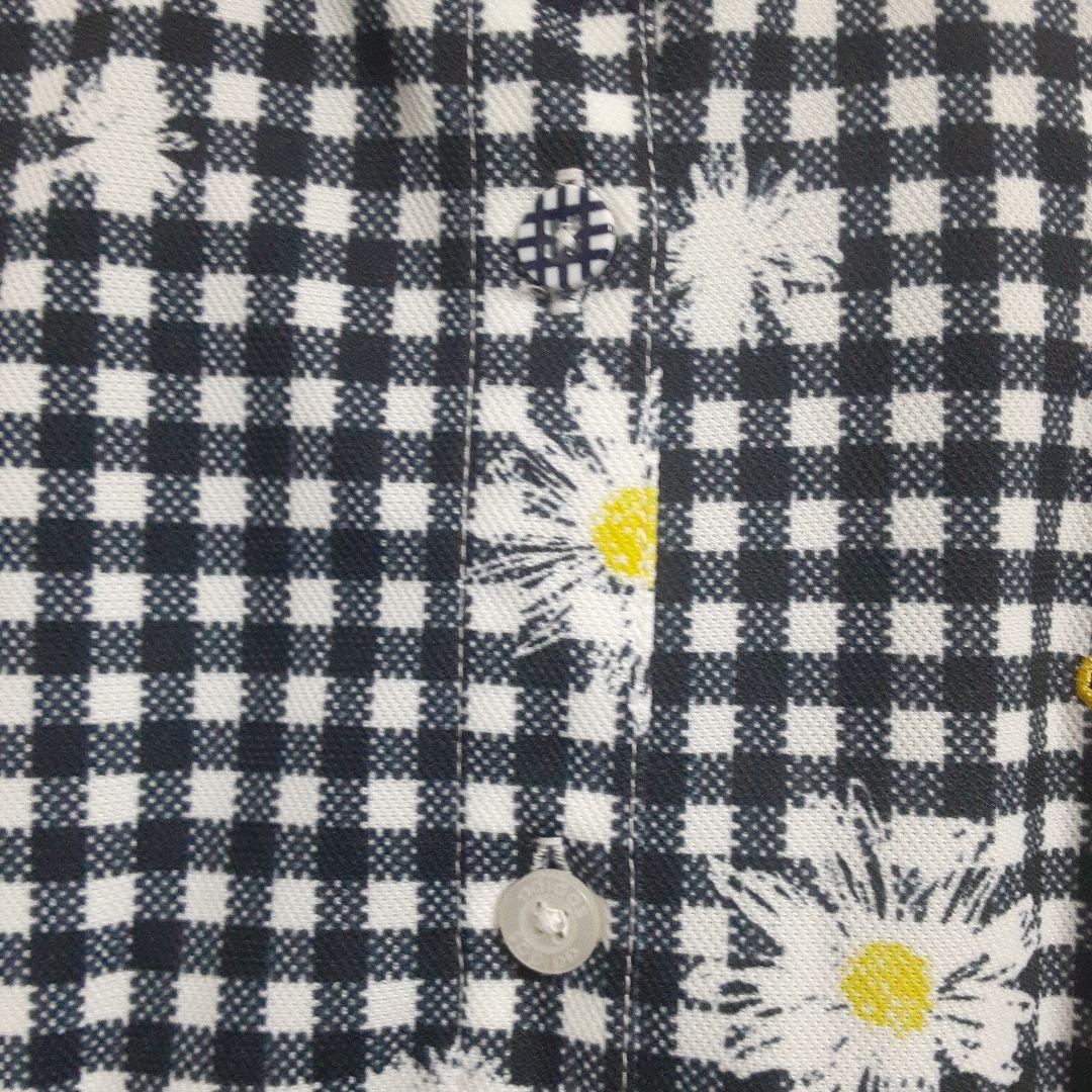 【Good Condition】 Adidas Golf Floral Check Dress Size M