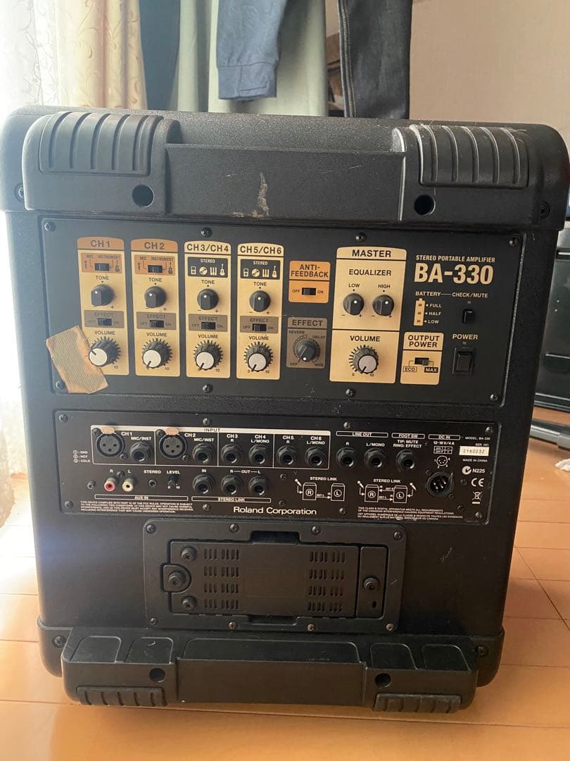 Roland BA-330 Stereo Speaker - Confirmed Working