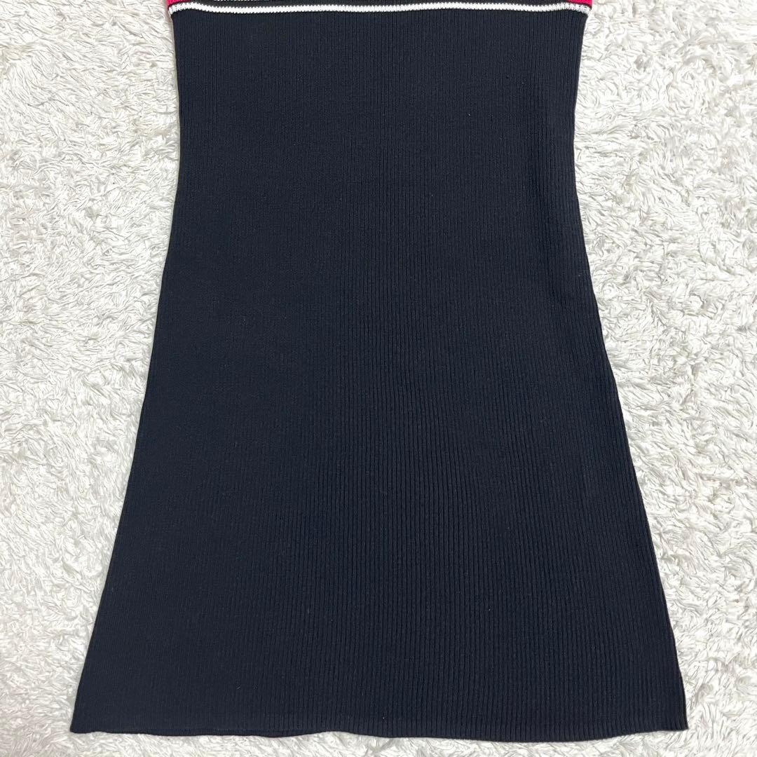 Jack Bunny Sleeveless Dress Golf Wear Black Size 1 (Equivalent to M)
