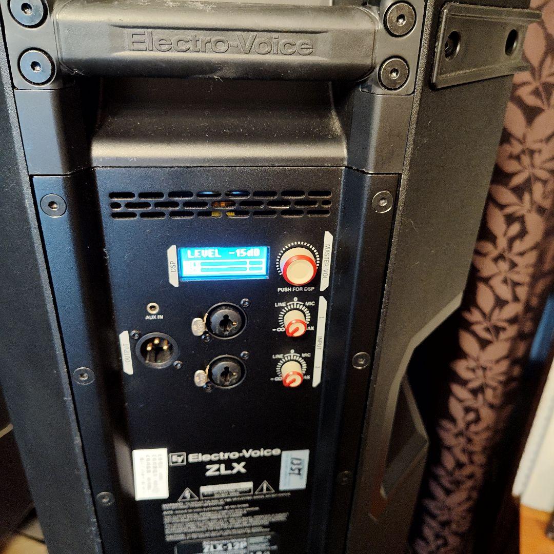 Electro-Voice ZLX12P Powered Speaker Used Item with Microphone and Tripod
