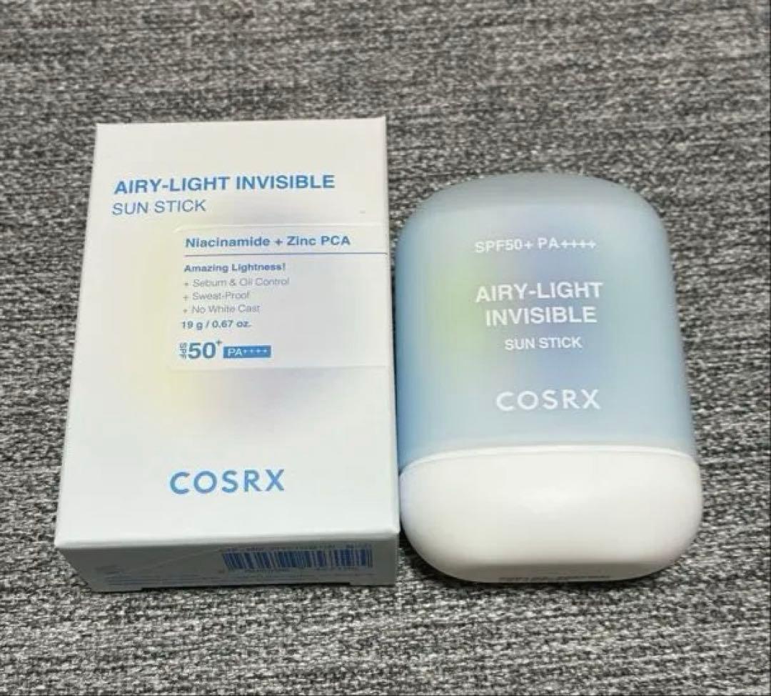 COSRX AIRY-LIGHT INVISIBLE SUN STICK, etc.
