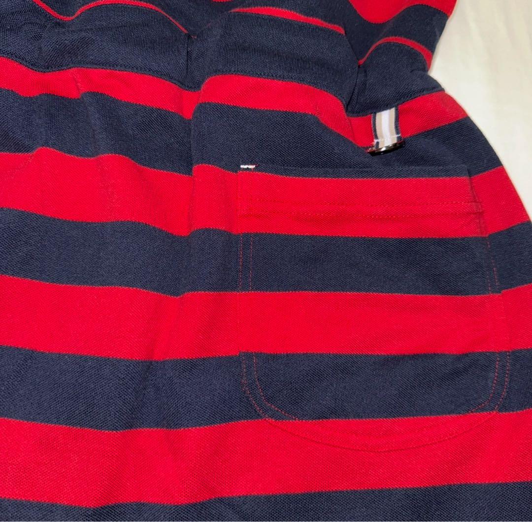 Munsingwear Striped Short Sleeve Dress Size S