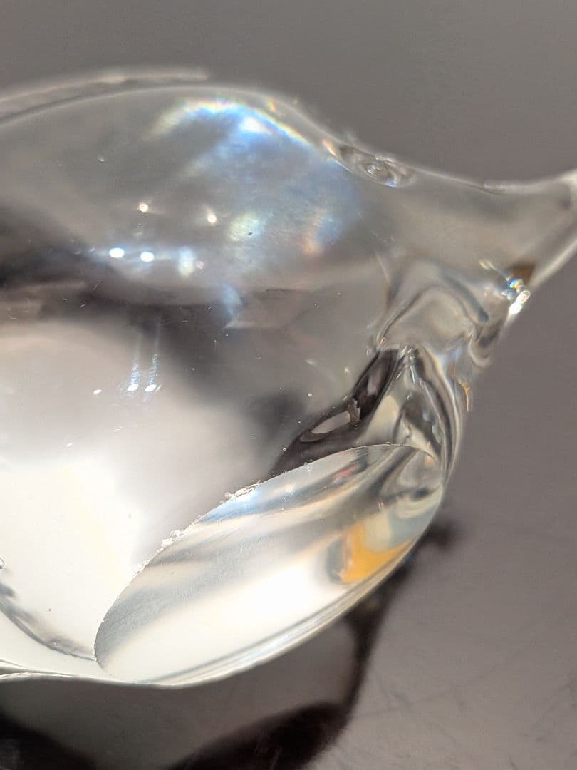Glass Object Figurine Fish Art Paperweight