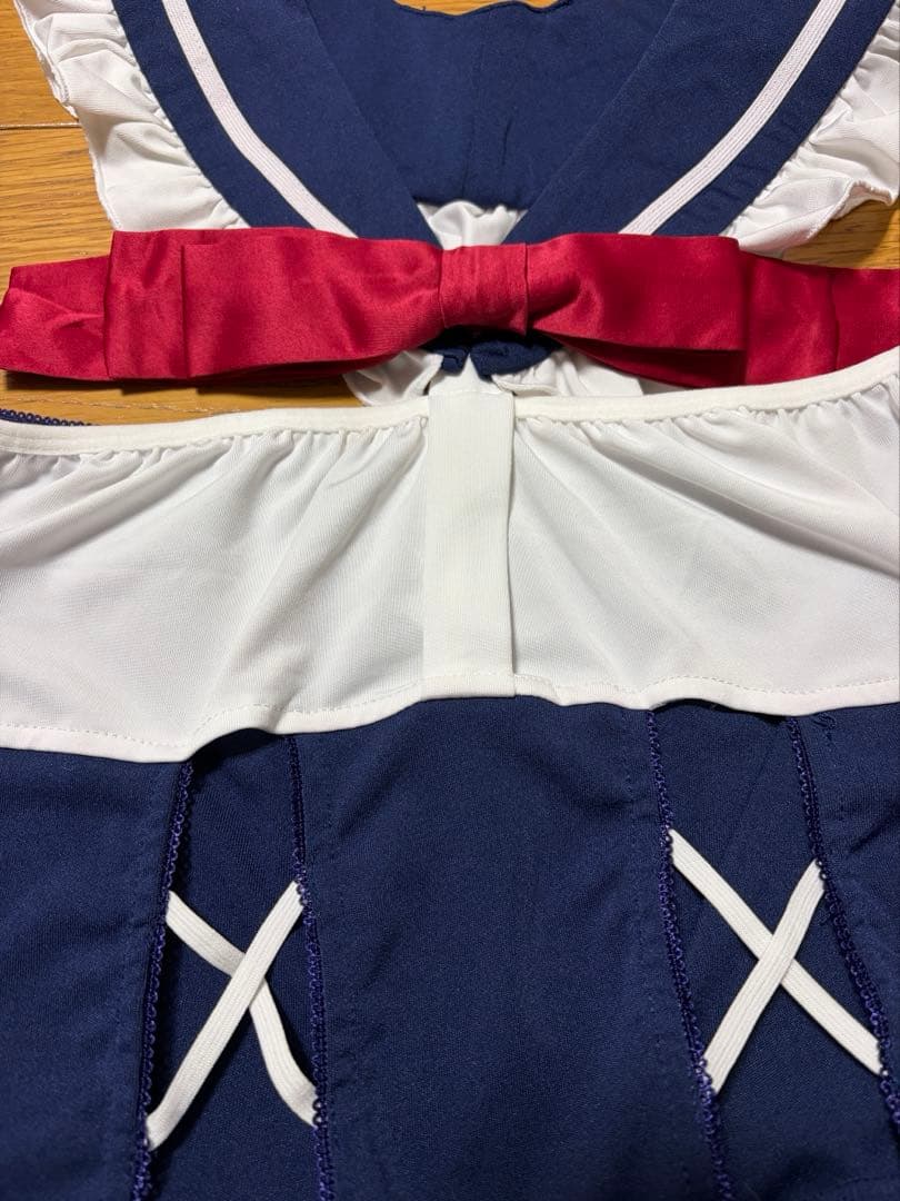 Sailor Cosplay Costume Navy Swimsuit