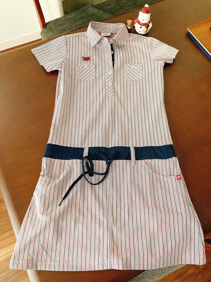 FILA Golf Wear Polo Shirt Dress