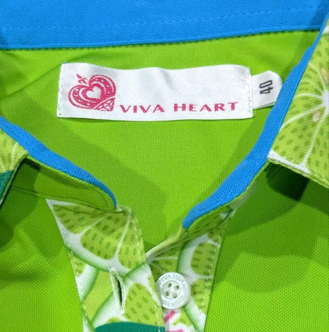 VIVA HEART Golf Lime Pattern Polo Dress with Inner Pants