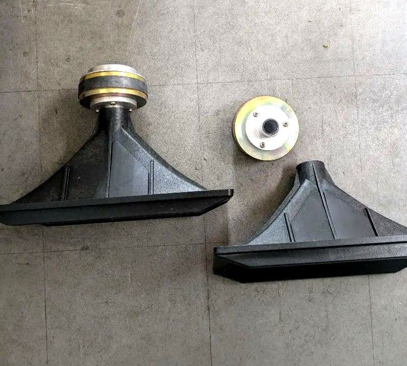 JVC Aluminum Machined SKD2545-030 Horn Tweeter Pair Set