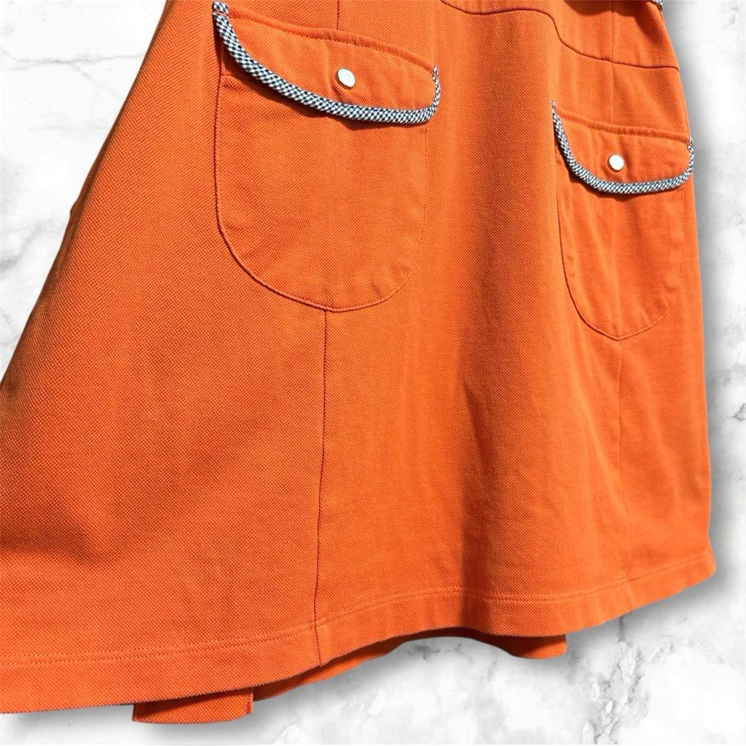 ASHWORTH Ashworth Golf Short Sleeve One-Piece Polo Shirt Check Cotton